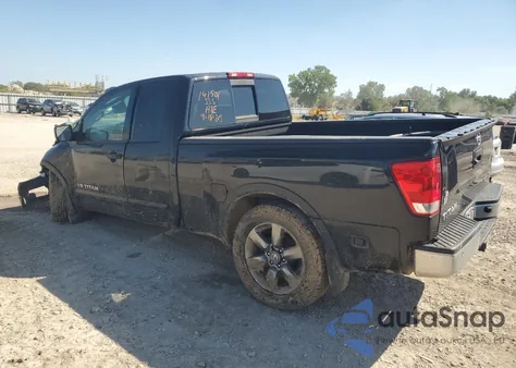 2015 Nissan Titan S из США, поврежденный, VIN 1N6BA0CA5FN513022